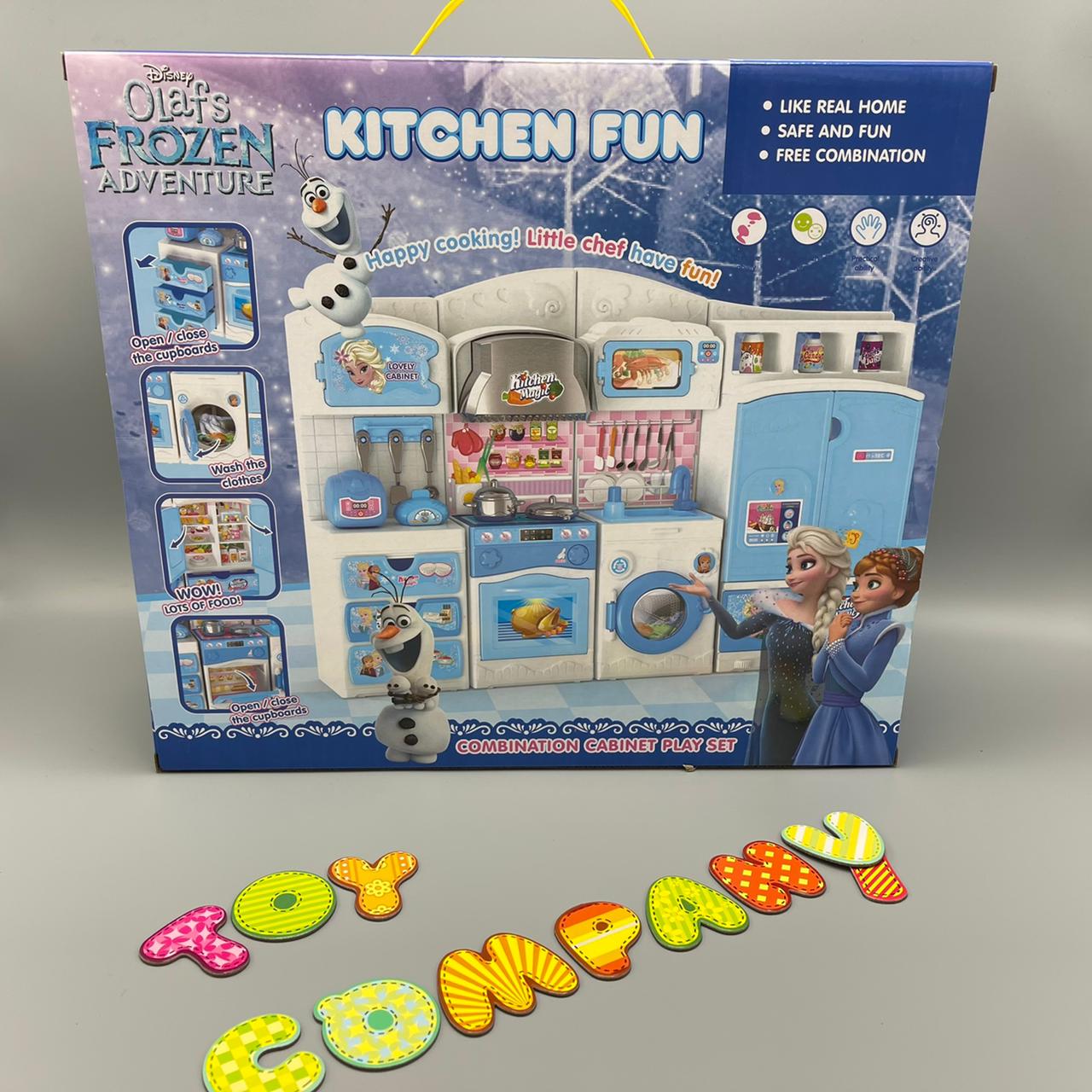 Frozen Kitchen Combination Cabinet Play Set