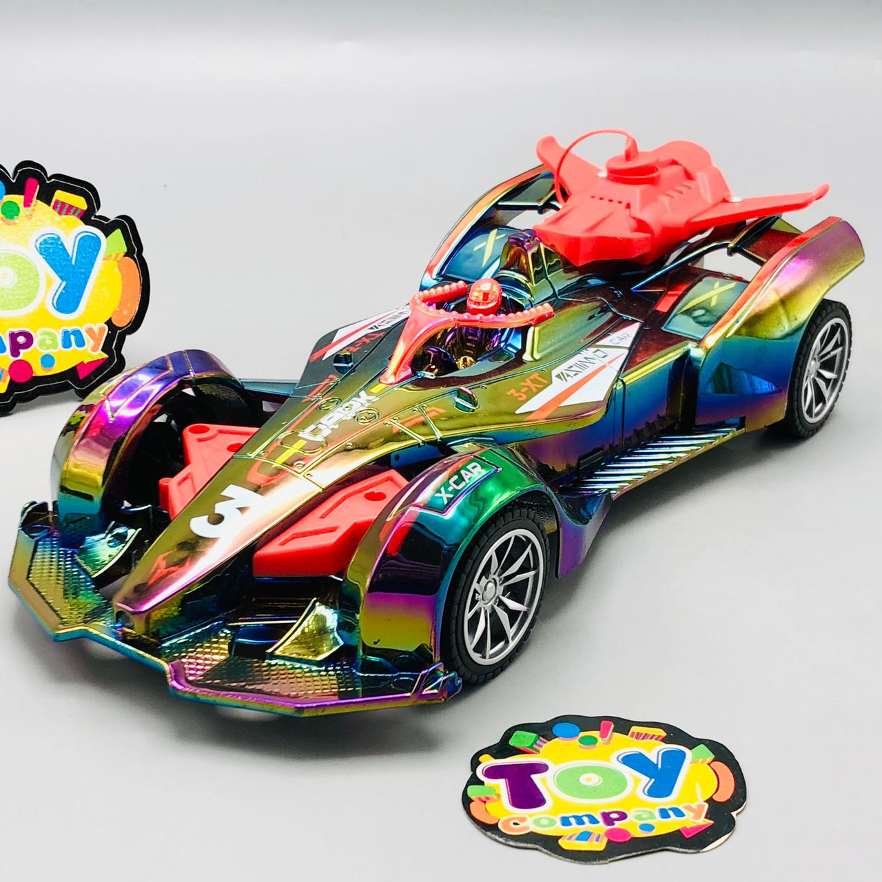 1:14 RC Flowing Light Spray Car