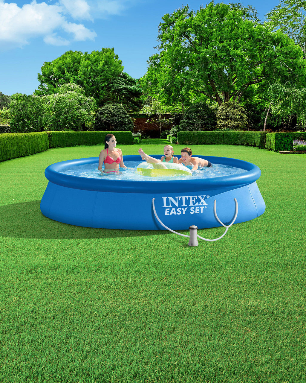 INTEX Easy Set Pool 13'X33" With Filter Pump "H"