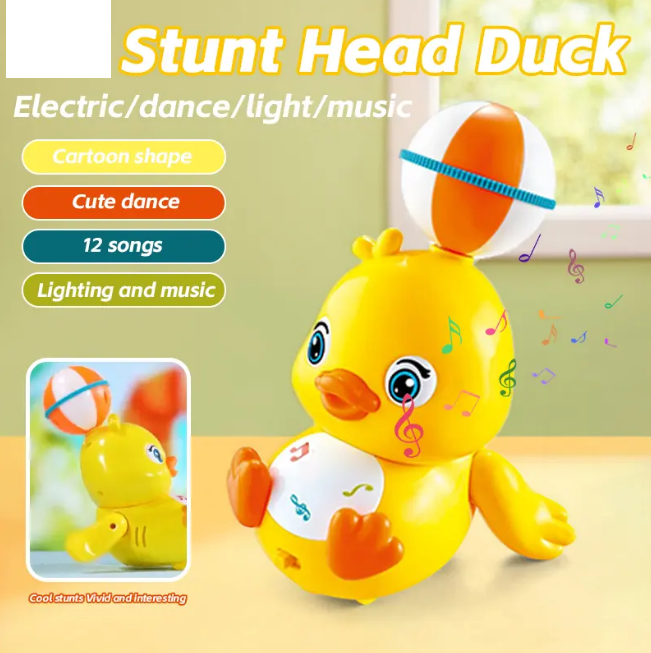 Ball Spinning Musical Stunt Duck