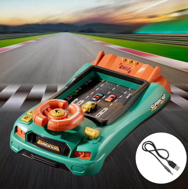 Super Racing Car Adventure Steering Wheel Toy