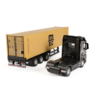 Thumbnail for 1:24 Diecast Metal Transport Container Truck