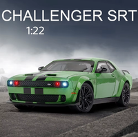 Thumbnail for 1:22 Diecast Demon Dodge Challenger SRT Model Car