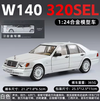 Thumbnail for 1:24 Diecast Mercedes W140 SL320 Model Car