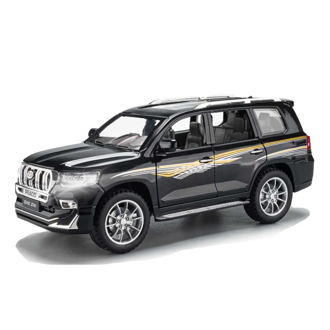 1:24 Diecast Land Cruiser Prado With Smoke