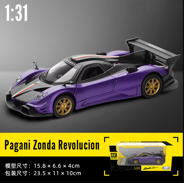 1:31 Diecast Pagani Zonda Revolucion 2013 Official Licensed Model