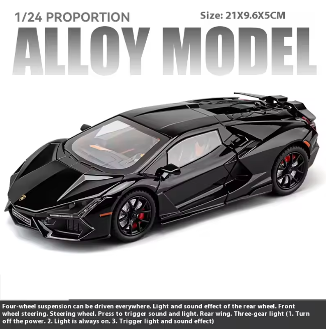 1:24 Diecast Lamborghini Revuelto Model Car