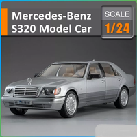 Thumbnail for 1:24 Diecast Mercedes W140 SL320 Model - Limited Edition