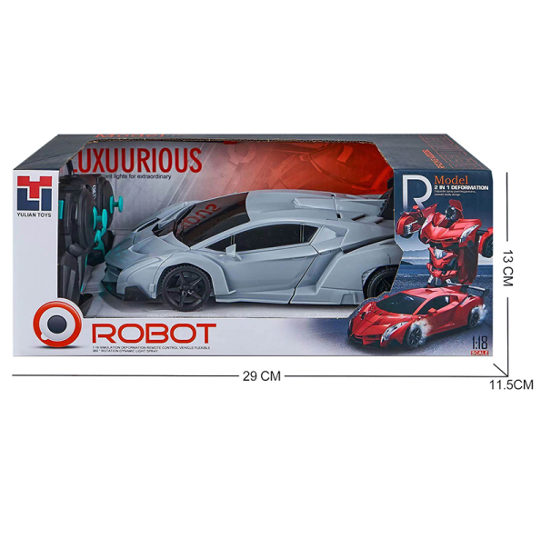 1:18 RC Deformation Lamborghini Robotic Spray Car