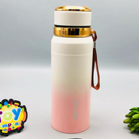 Thumbnail for 800ml Stainless Steel Unique Water Bottle - Pink