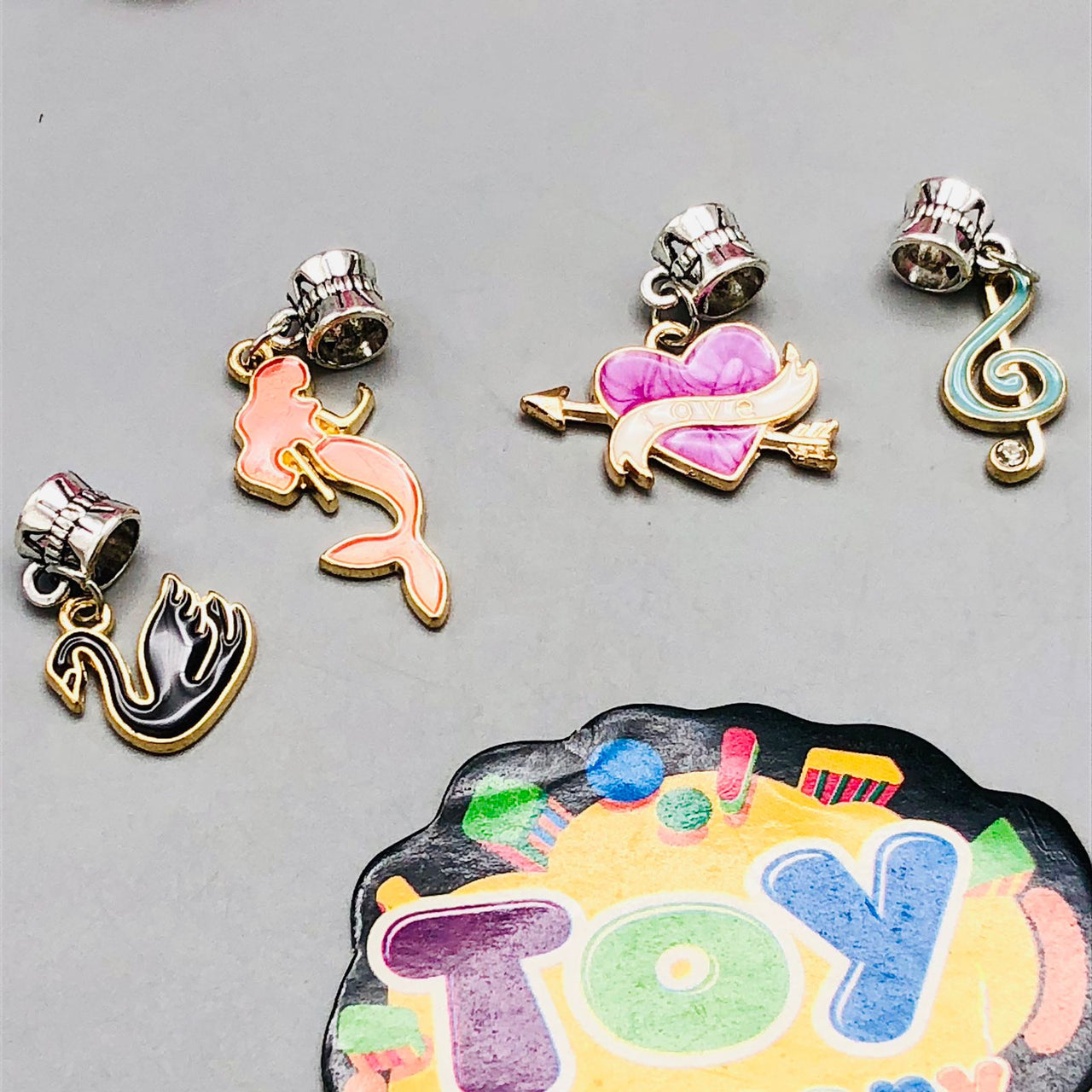 DIY Creative Charm Unicorn Jewellery Beads Set With Gift Bag