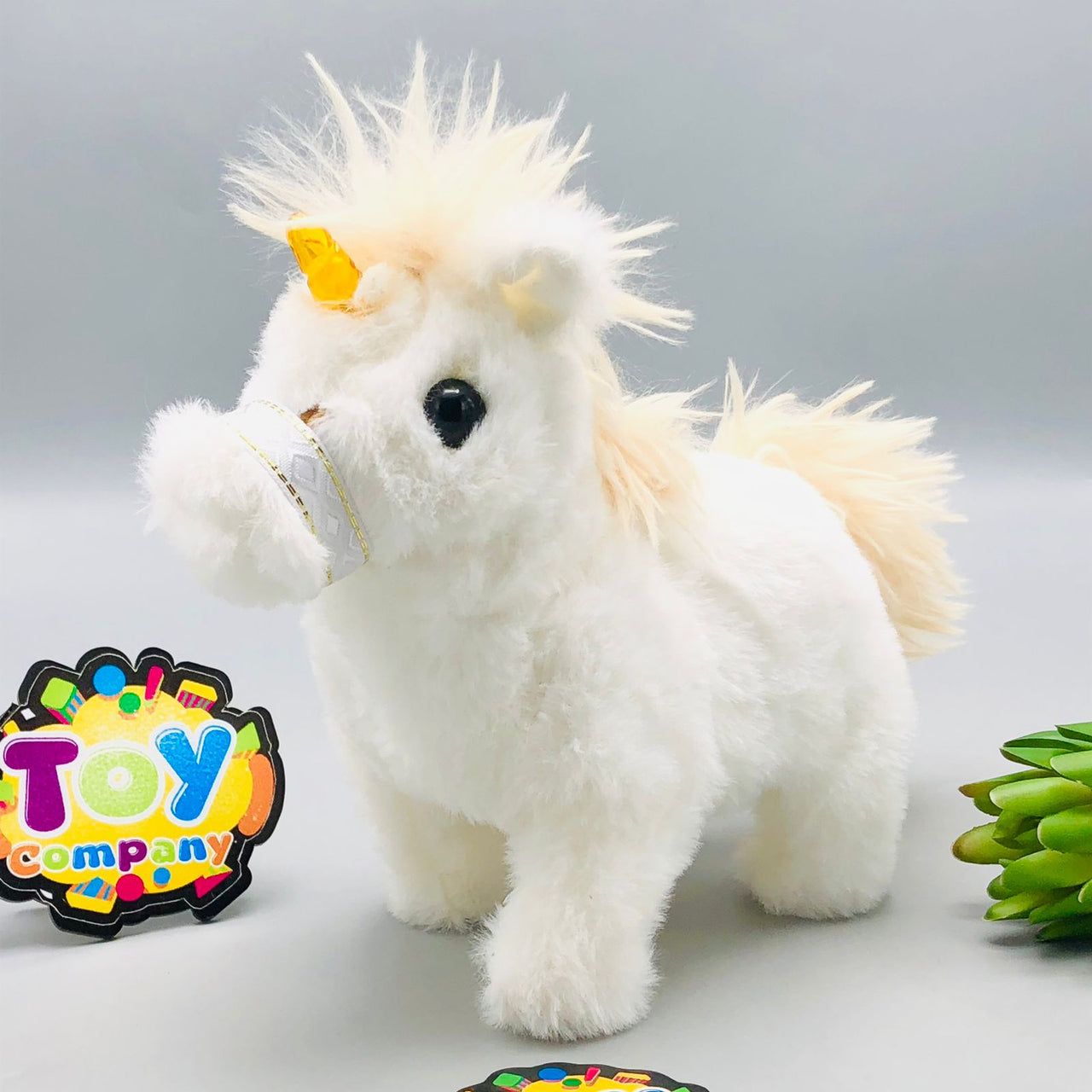 Cute Walking Plush Unicorn With Light & Sound