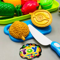 Thumbnail for 15Pcs Pretend Play Vegetable & Fruit Cutting Set