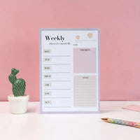 Thumbnail for 10* Inches 50 Pages Premium Weekly Plan Diary - Assortment