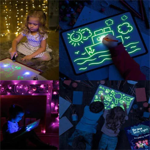 3D Light-up Drawing Magic Pad