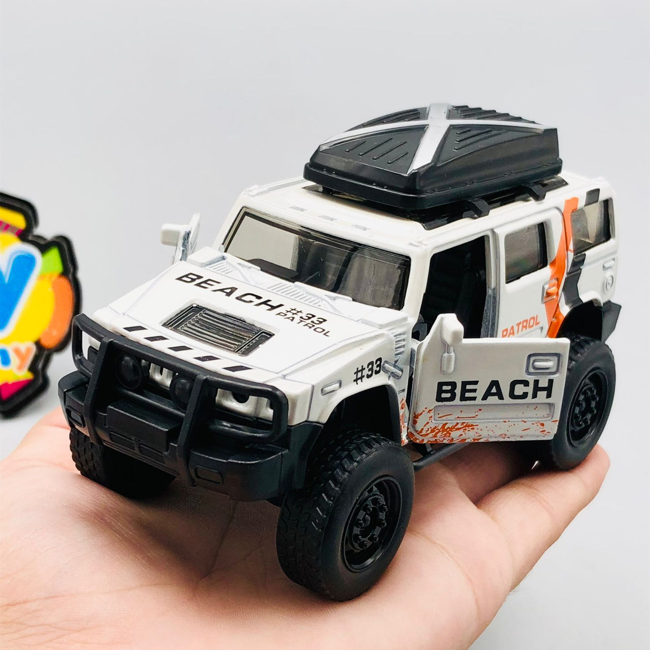 1:36 Diecast Mini Pullback Hummer Model Car