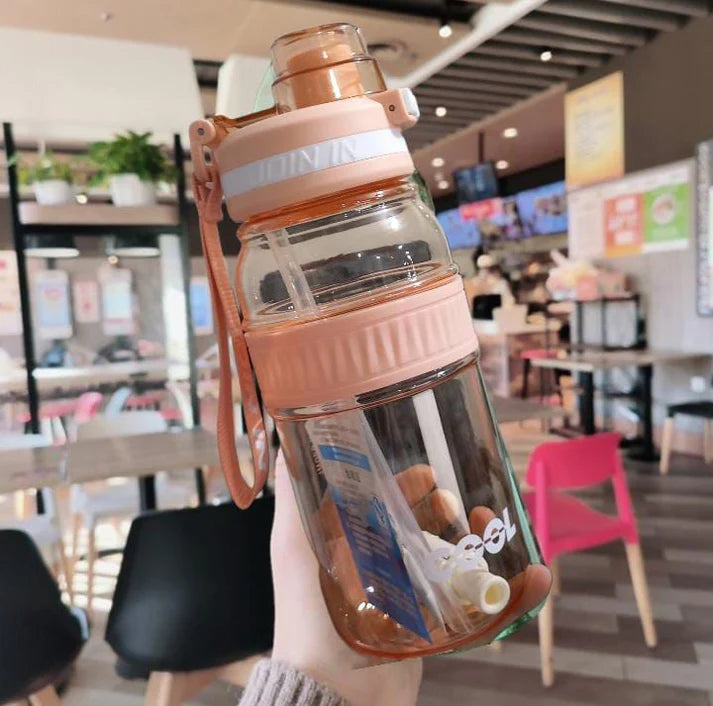 820ml Premium Transparent Water Bottle