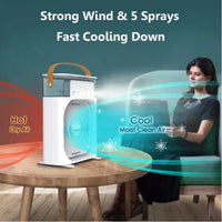 Thumbnail for 4in1 Air Conditioner Humidifier Fan With Lights