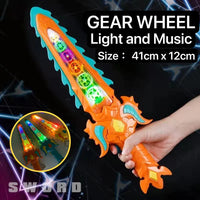 Thumbnail for Electric Gear Sword Light & Sound Toy