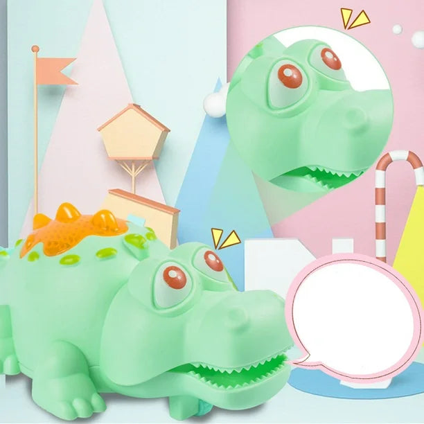 Newborn Pull Along Crocodile Light-up Toy - 1Pc