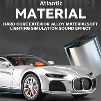 Thumbnail for 1:24 Diecast Bugatti Atlantic Model Car With Smoke