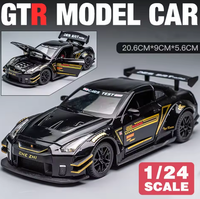 Thumbnail for 1:24 Diecast Nissan GTR R35 Model With Smoke