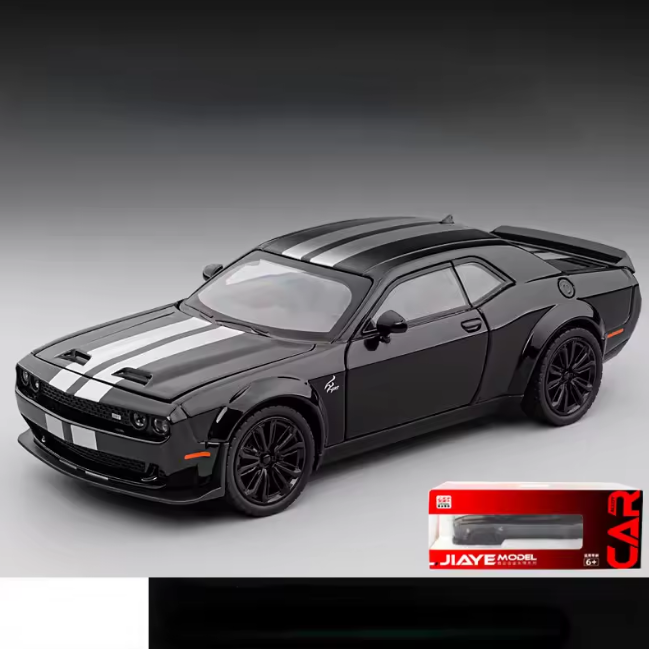 1:22 Diecast Demon Dodge Challenger SRT Model Car