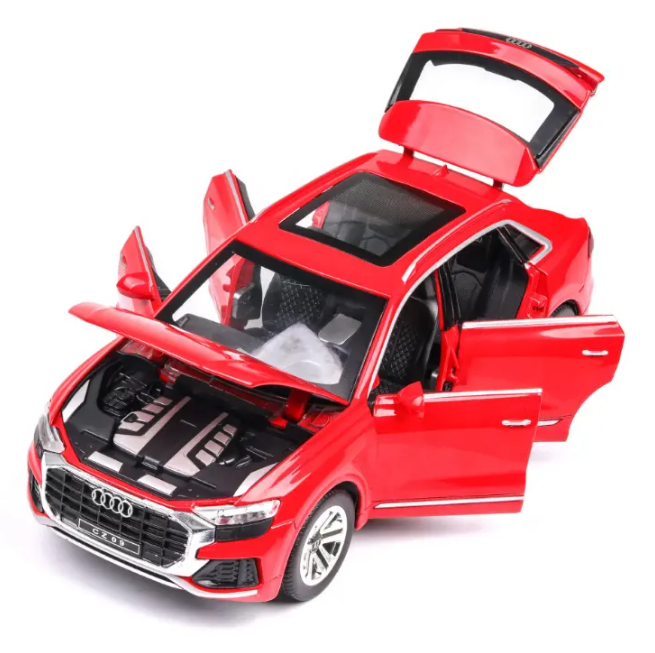 1:24 Diecast Audi Q8 Model Car