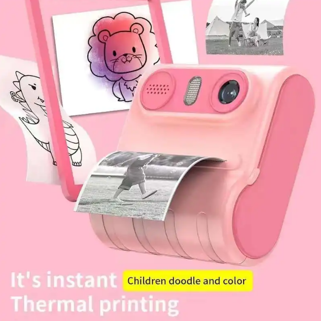 1080P HD Instant Digital Thermal Printing Camera