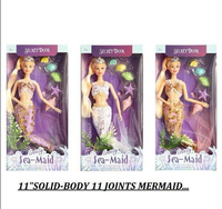 Thumbnail for 11* Inches Movable Joints Solid Body Sea-Maid