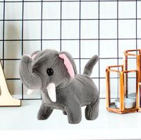 Thumbnail for Walking Plush Pet Elephant With Sound & Box