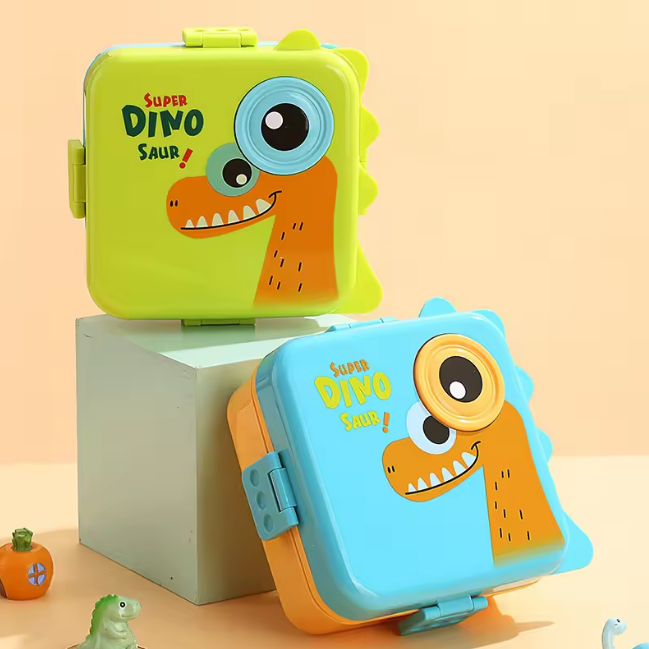 Dino Eye Stainless Steel Lunch Box