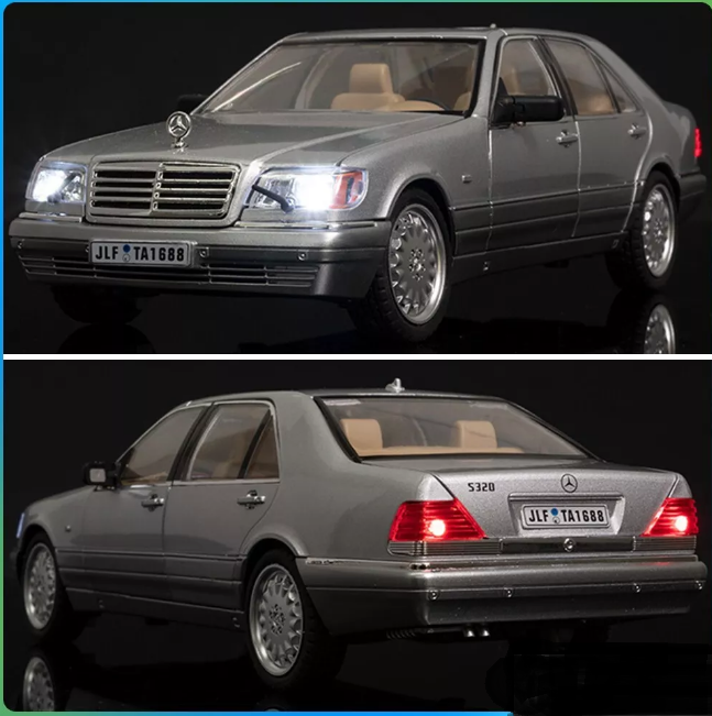 1:24 Diecast Mercedes W140 SL320 Model - Limited Edition