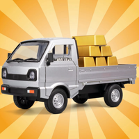 Thumbnail for 1:24 Diecast Suzuki Pickup Model Truck With Gold Bricks