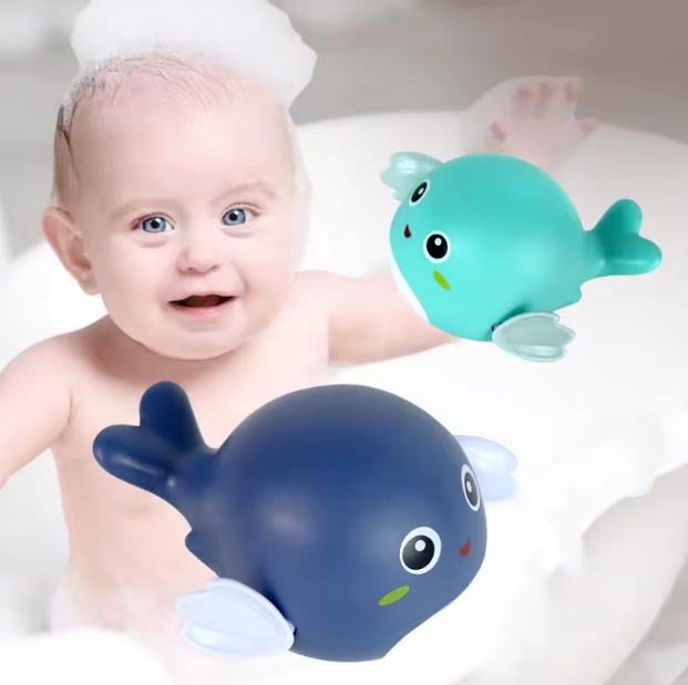 3Pcs Sea World Dolphin Bath Toy