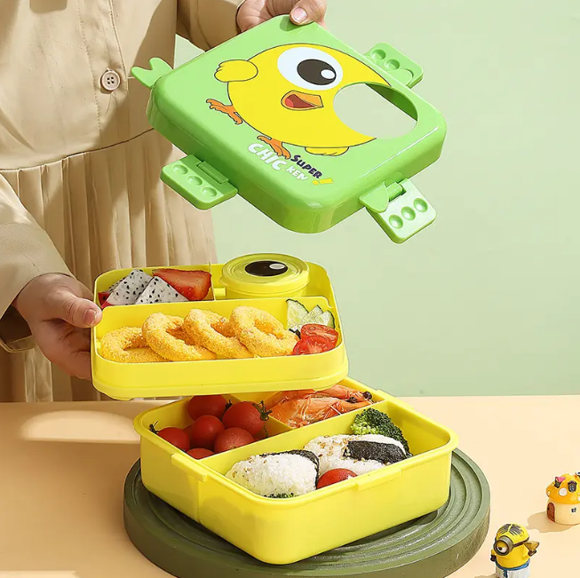 Premium Plastic Chick Eye Lunch Box