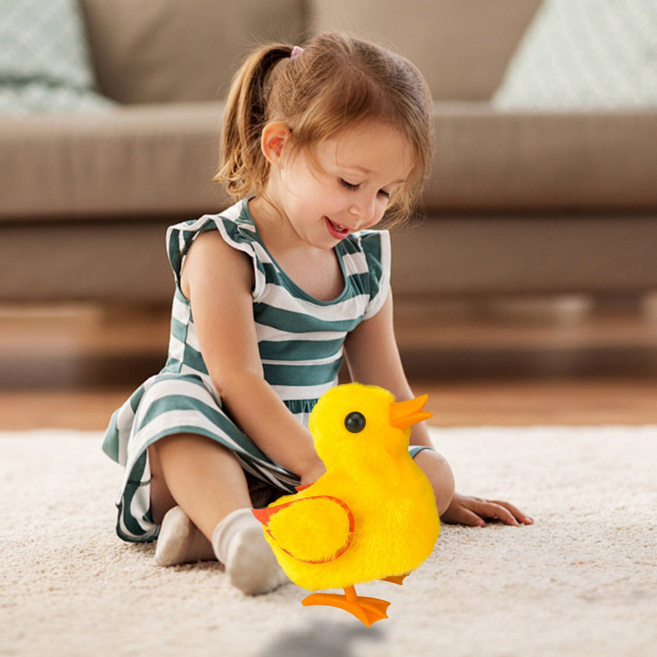 Cute Walking Plush Duck With Sound