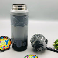 Thumbnail for 650ml Stainless Steel Sipper Water Bottle - Gray