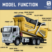 Thumbnail for 1:32 Diecast Construction Muck Truck Model