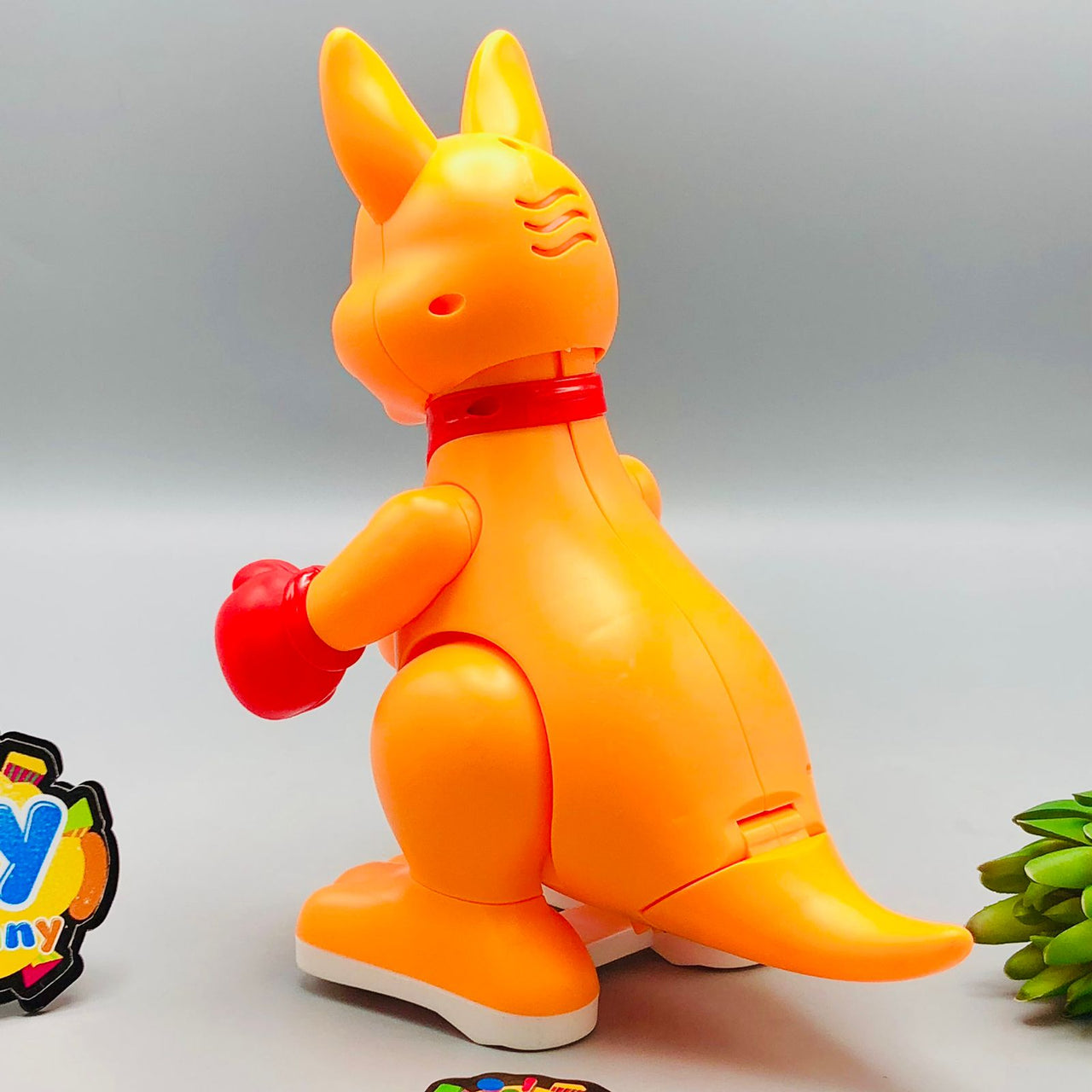 Battery Operated Hopping Kangaroo With Light & Sound