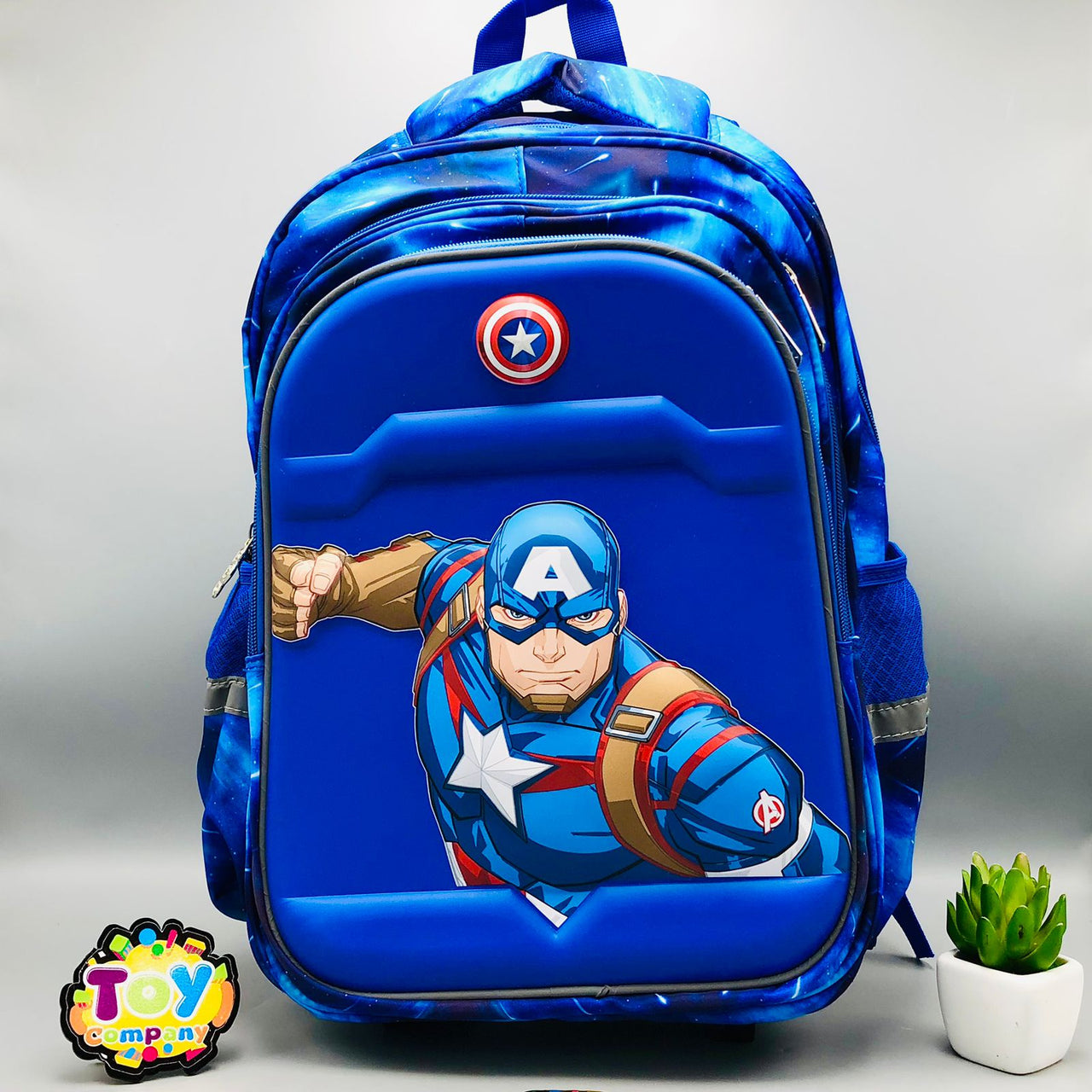 Buy 15 Inches Premium Avengers Trolley School Bag online in Pakistan. Toy Company