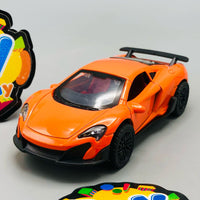 Thumbnail for 1:36 Diecast Mini Pullback McLaren 675LT Model Car