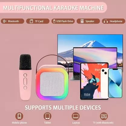 K12 Wireless Karaoke Speaker With Microphone