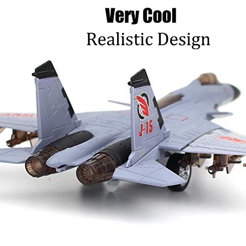 Diecast Fighter Jet Model With Light & Sound - 1Pc