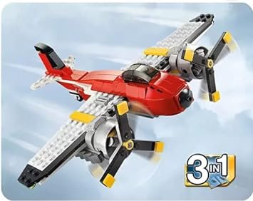 3in1 DIY Architect Propeller Adventures Bricks Set - 241+Pcs