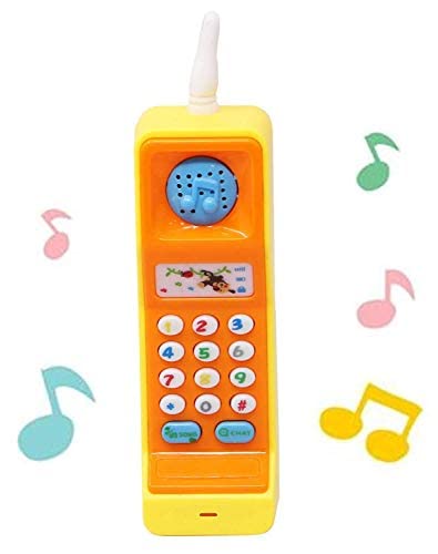 Kids Cute Shape Cordless Light & Musical Phone