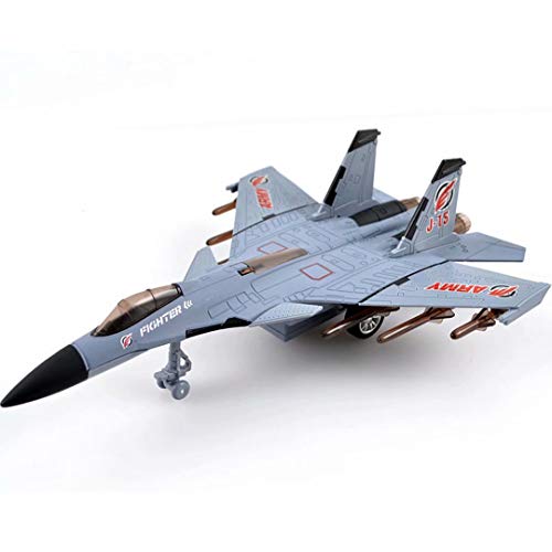 Diecast Fighter Jet Model With Light & Sound - 1Pc