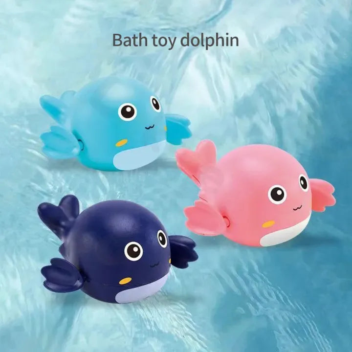 3Pcs Sea World Dolphin Bath Toy