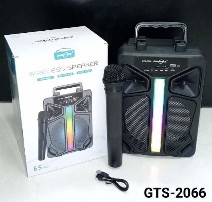 10 Inches Wireless Portable Karaoke Speaker With Mic