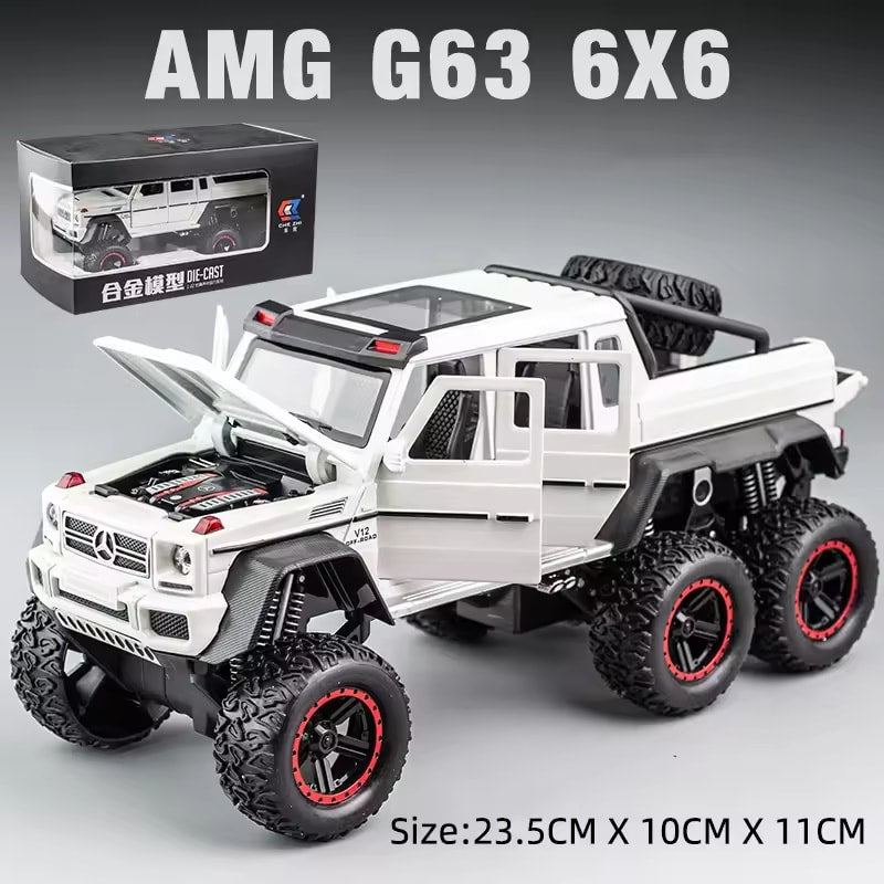 1:22 Diecast AMG G63 6x6 Off-Road Model